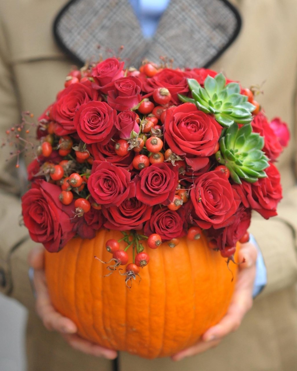 Trendurile de Halloween în materie de dovleci “înfloriţi”