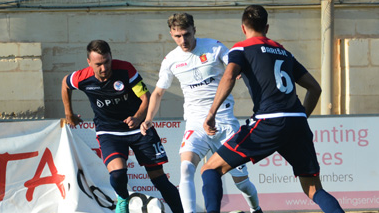 Bogdan Gavrilă a marcat un gol pentru Valletta în campionatul Maltei