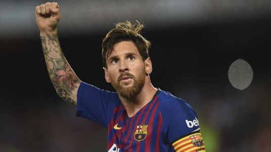 FOTO | Lionel Messi a câştigat trofeul Di Stefano, pentru cel mai bun jucător din campionatul Spaniei în sezonul trecut