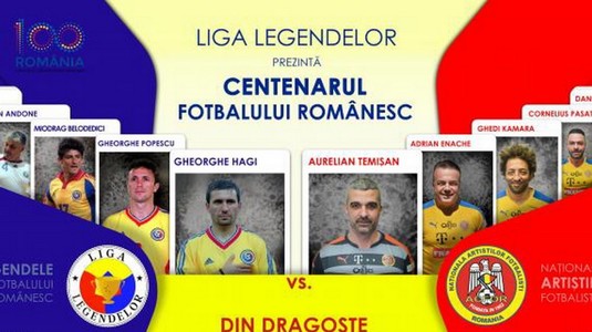 Arena Naţională dă peste cap "Centenarul Fotbalului Românesc"! Meciul se mută la Ploieşti, duminică, de la ora 14:00