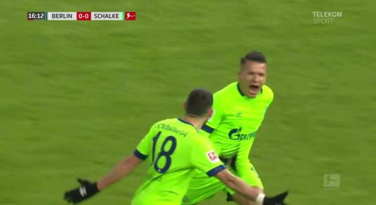 VIDEO | Ca în vremurile bune. Gol senzaţional marcat de Konoplyanka în Hertha - Schalke 2-2. Vezi rezumatul meciului!