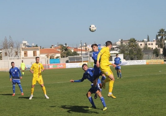 Selecţionata Under 16 a României, remiză cu Cipru într-un meci amical