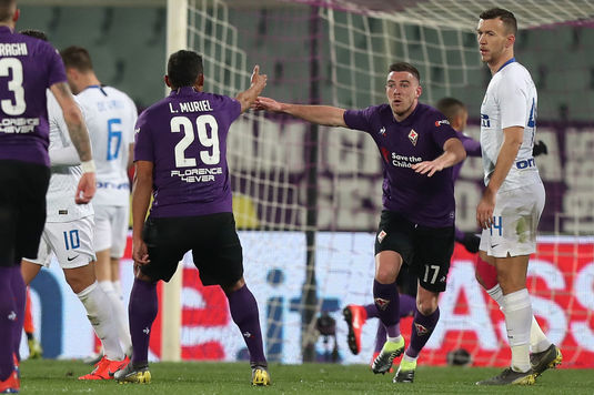 VIDEO | Fiorentina - Inter 3-3. Meci nebun în Serie A, decis de VAR! Gazdele au egalat în minutul 101