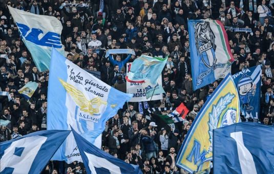 Gest extremist al fanilor lui Lazio înaintea confruntării cu Milan din semifinalele Cupei Italiei