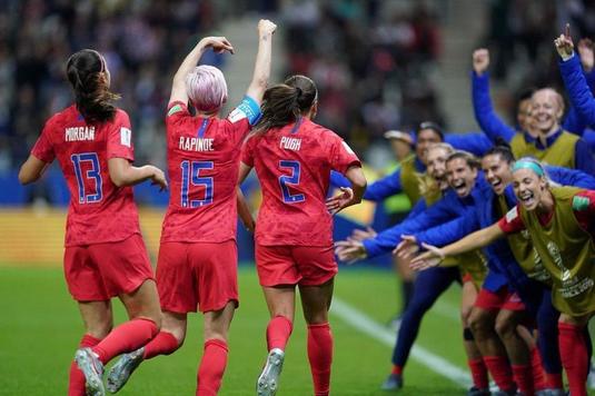 Naţionala SUA a făcut scor cu Thailanda la Cupa Mondială de fotbal feminin. Record stabilit de americance