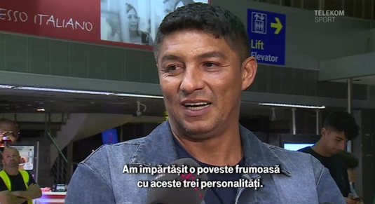 VIDEO | Mario Jardel, măgulitor la sosirea în România: "Sunt trei personalităţi imense!" Despre ce român spune că alerga mai repede ca el
