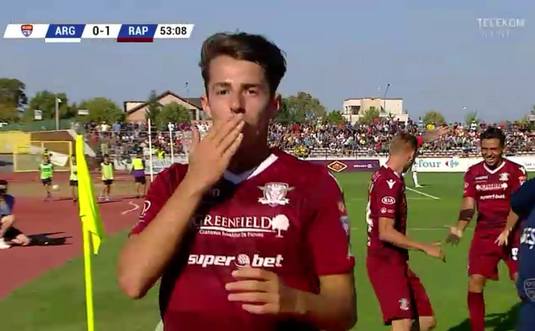 VIDEO | FC Argeş - Rapid, scor final 0-2. Giuleştenii se apropie de locurile de promovare. Daniel Pancu rămâne în picioare