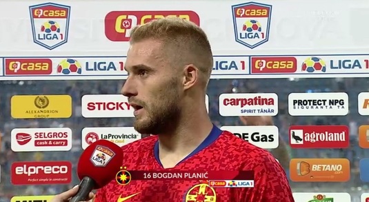 Bogdan Planic, încântat de faptul că FCSB şi-a îndeplinit obiectivul - cele trei puncte: "Nu este important cum joci, atunci când câştigi"