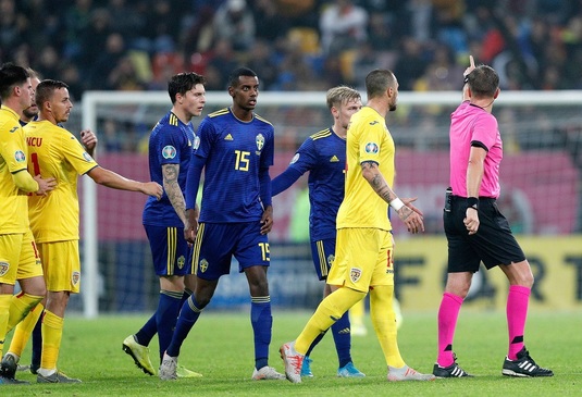 UEFA a deschis o procedură disciplinară împotriva FRF, după incidentele de la meciul România - Suedia