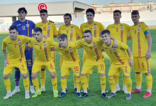 Naţionala României U18, învinsă de Portugalia cu goluri marcate în minutele 90+5 şi 90+6