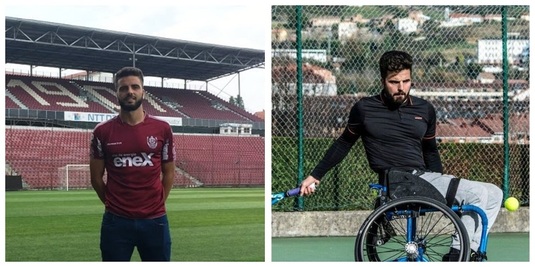 La 29 de ani, un fost jucător de la CFR Cluj se bucură de viaţă în scaunul cu rotile. "Nu m-am gândit să mă sinucid. Viaţa mi-a oferit o a doua şansă"