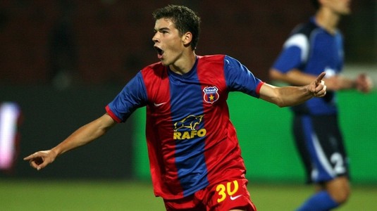Îl mai ţineţi minte pe Răzvan Ochiroşii? Este cel mai tânăr marcator al FCSB-ului în cupele europene. Iată ce bornă este pe cale să atingă la echipa sa