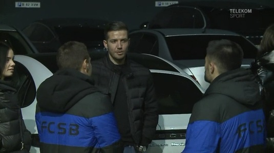 VIDEO | "Trădătorul" Alex Chipciu şi-a salutat foştii colegi după meciul CFR Cluj - FCSB. "Va avea şansa lui"