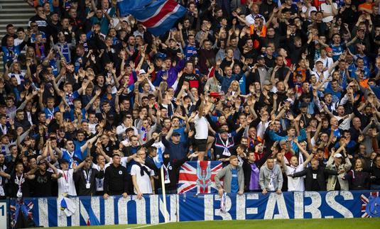 VIDEO | Fanii lui Glasgow Rangers, în delir după victoria cu Braga! Au curs "râuri" de bere şi s-au fredonat cântece de sărbătoare