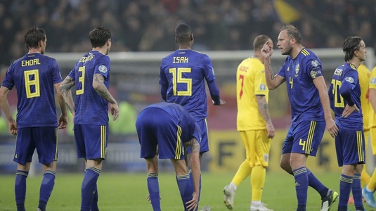 Suedezii nu renunţă. Solicită din nou celor de la UEFA sancţionarea României, după meciul din preliminariile EURO 2020