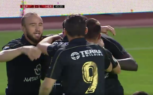 VIDEO | Sepsi Sfântu Gheorghe - FC Hermannstadt s-a terminat la egalitate. Goluri de senzaţie de ambele părţi. Vezi aici reuşitele