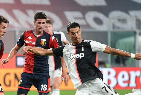 VIDEO | Juventus, cu Ronaldo marcator, a câştigat la Genoa. Lazio, victorie în deplasare la Torino. Distanţa rămâne tot de patru puncte