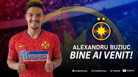 BREAKING NEWS | Alexandru Buziuc a semnat cu FCSB. Gigi Becali şi-a îndeplinit una dintre dorinţe
