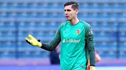 Galatasaray Istanbul insistă pentru transferul lui Silviu Lung Jr. Portarul român va lua o decizie zilele următoare
