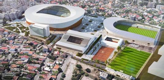 La Constanţa, primarul a INAUGURAT un teren sintetic, pe care îl va DESFIINŢA. Stadionul "Gheorghe Hagi", inclus într-un proiect de peste 100 milioane de euro