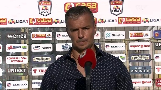 VIDEO | Daniel Pancu, dezamăgit de eroarea arbitrilor de la primul gol. "Este o greşeală mare care a rupt echilibrul"