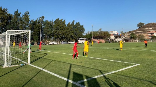 România a învins Turcia la Old Boys. Ştefan Ciobanu a marcat ambele goluri ale "tricolorilor"! Revanşa are loc la Bucureşti