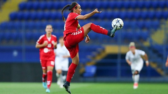 "U" Olimpia Cluj s-a calificat în turul al doilea preliminar din Liga Campionilor la fotbal feminin