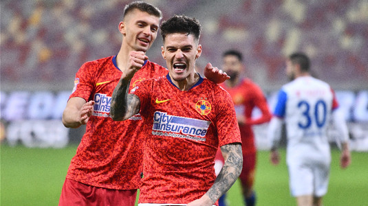 FCSB este noul lider din Liga 1! Roş-albaştrii nu i-au dat nicio şansă lui FC Botoşani. Man şi Tănase au făcut show pe Naţional Arena | VIDEO