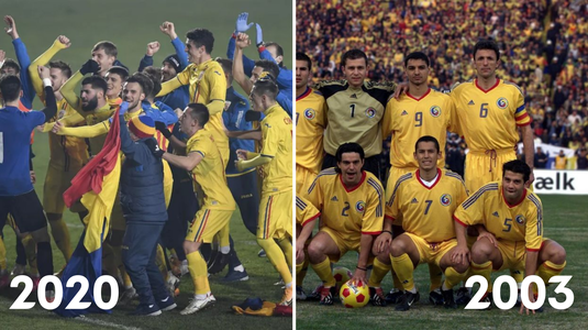 7 asemănări interesante între Danemarca - România din 2003 şi România U21 - Danemarca U21 din 2020