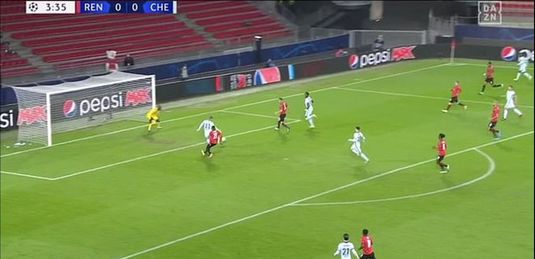 Ratare incredibilă pentru Timo Werner în meciul pe care Chelsea l-a câştigat în deplasare cu Rennes