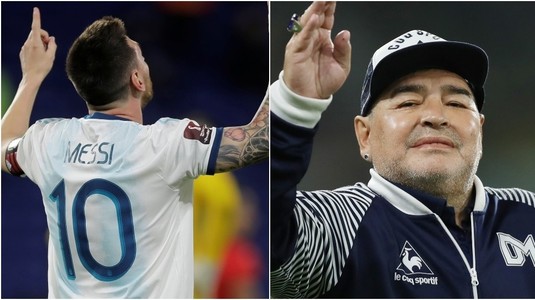 Tributul lui Lionel Messi pentru Diego Maradona după moartea starului argentinian: "Diego este etern"