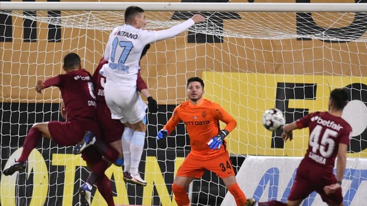 VIDEO | George Miron, autorul penalty-ului în meciul cu CFR Cluj. "Nu vreau să mă pronunţ. N-am văzut încă faza"