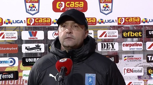 VIDEO | Corneliu Papură, în stilul său caracteristic şi după victoria cu UTA Arad: "Trei puncte, le-am luat, sunt importante pentru configuraţia clasamentului"