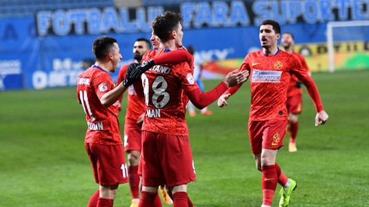 VIDEO | Jucătorii de la FCSB, exigenţi chiar şi după victorii încântătoare. "Trebuie să fim mai atenţi în faţa porţii. Nu se supăra nimeni dacă se termina 3-0, 4-0"