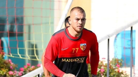 Denis Alibec a ratat penalty pentru Kayserispor. Portarul lui Yeni Malatyaspor a intervenit la şutul atacantului român