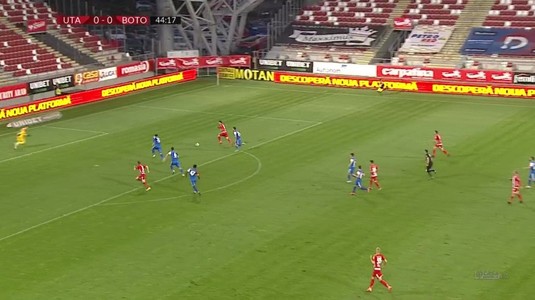 VIDEO | UTA - FC Botoşani. O remiză albă le consolidează poziţia moldovenilor pe locurile de play-off