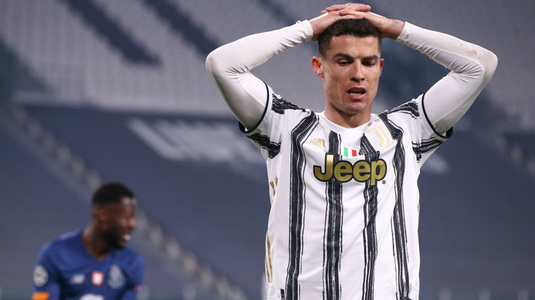 Presa din Italia nu l-a iertat pe Ronaldo după eliminarea celor de la Juventus de Porto: "De neiertat. Parcă s-a speriat de minge."