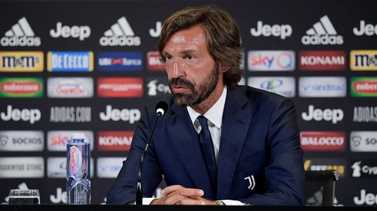 Andrea Pirlo, în pericol să fie dat afară de Juventus!? ”Ştiam că preşedintele va sta de vorbă cu Allegri” Campioana joacă miercuri cu Napoli, în direct la Telekom Sport 2
