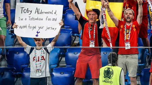 Gestul impresionant al lui Toby Alderweireld! Ce a făcut după ce nu a văzut un fan care i-a cerut tricoul la partida Finlanda - Belgia