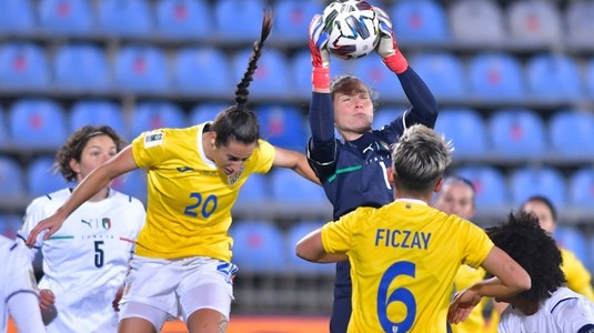 România a fost învinsă de Italia cu 0-5, în preliminariile Cupei Mondiale la fotbal feminin! Ce urmează pentru tricolore