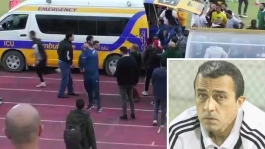 VIDEO | Şoc în fotbalul egiptean! Un antrenor a decedat după ce s-a bucurat la un gol marcat de echipa sa