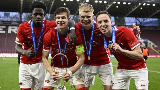 Câştigătoare surpriză a UEFA Youth League, după 5-0 în finală! Două echipe din afara campionatelor de top s-au duelat pentru trofeu