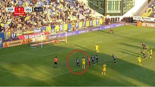 VIDEO | Penalty-ul lui Budescu ar fi trebuit repetat, însă arbitrii au fost ”prinşi în ofsaid”