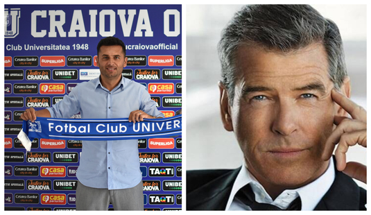 Nicolae Dică, noul antrenor al celor de la FCU Craiova 1948! ”Seamănă cu Pierce Brosnan în Agentul 007. Ştie să păstreze un secret” | EXCLUSIV