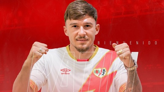 OFICIAL | Andrei Raţiu este noul jucător al celor de la Rayo Vallecano!
