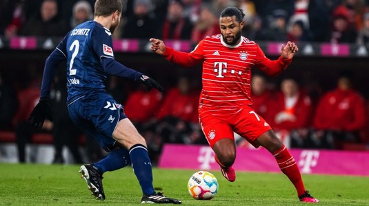 Pierdere mare pentru Bayern Munchen: Serge Gnabry s-a accidentat