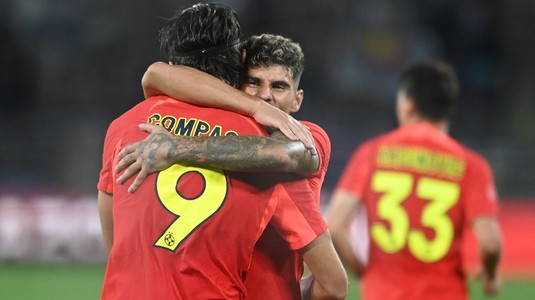 Florinel Coman a lămurit lucrurile cu Andrea Compagno, după meciul cu Rapid: ”M-am dus să vorbesc cu el!”
