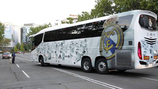 Autocarul lui Real Madrid, implicat într-un accident rutier înaintea partidei cu Leipzig