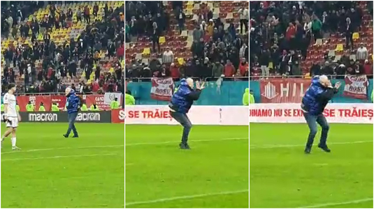 VIDEO | Şumudică s-a dezlănţuit după meciul cu Dinamo. Gesturi incredibile la adresa fanilor adverşi