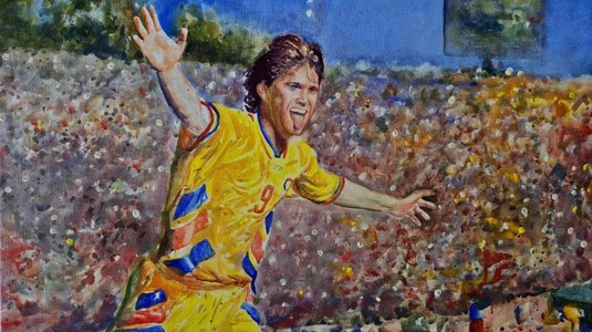 Când fotbalul devine artă. Legendele tricolore, omagiate în stil artistic într-un eveniment special la Bucureşti